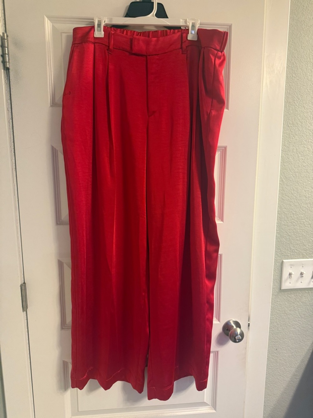 a new day Red Wide-Leg Women's Pants